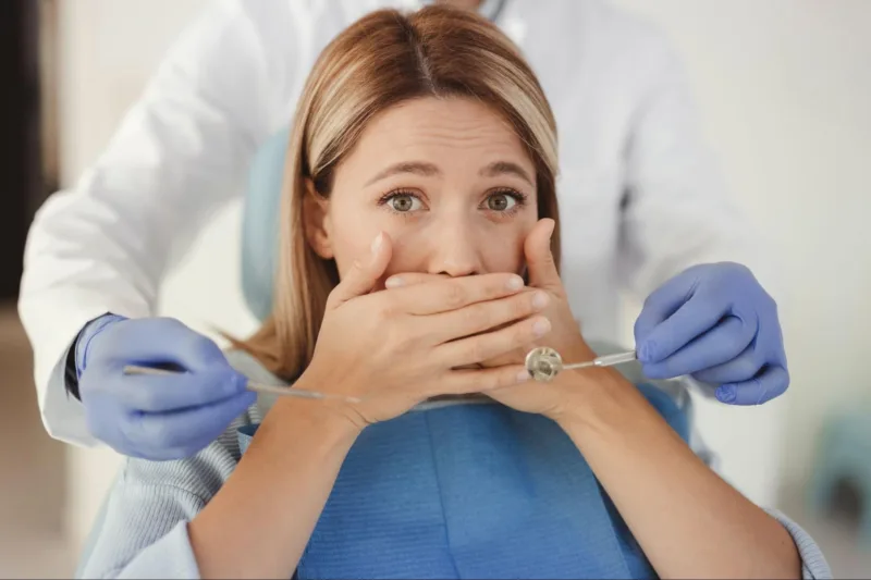 Patient with an orthodontic emergency.