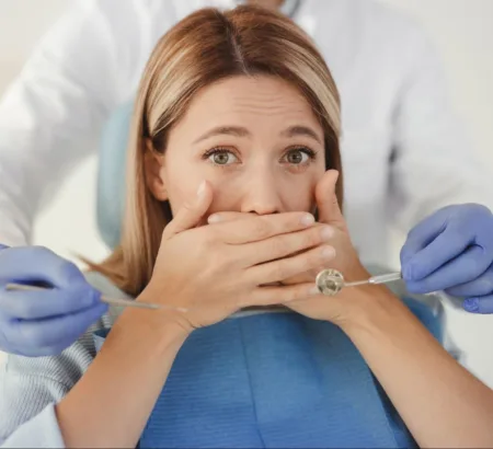 Patient with an orthodontic emergency.